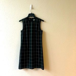 Halogen Window Pane A Line Dress